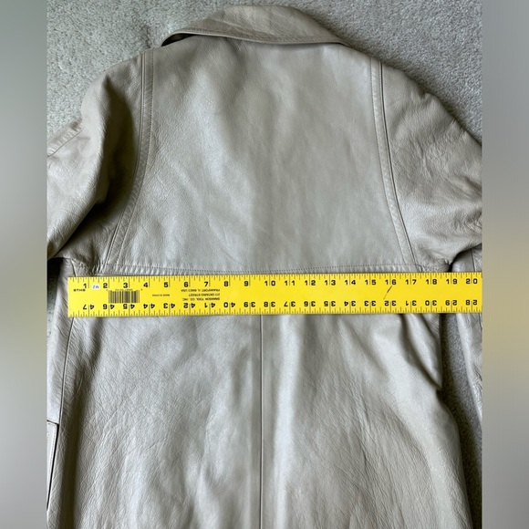 Bonnie Cashin Leather Trench Coat w/ Coin Purse - Picture 11 of 16